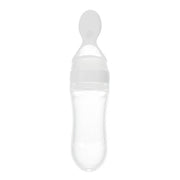 Squeezing Feeding Bottle Silicone Newborn Baby