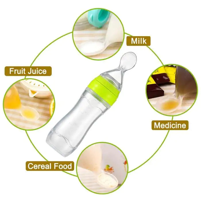 Silicone Feeding Bottle Spoon