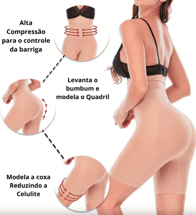 Bermuda Modeladora Shapewear