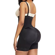 Black Women's Belly And Hip Lift One-piece Shapewear