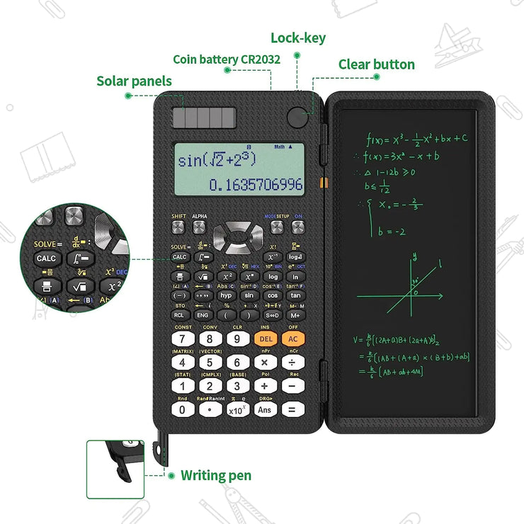 Scientific Calculator with Notepad