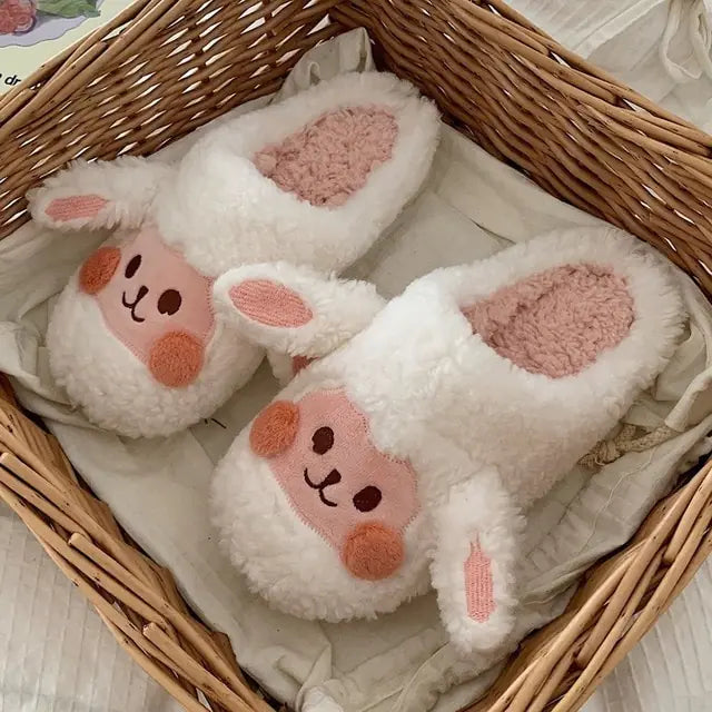 Cute Fluffy Winter Slippers