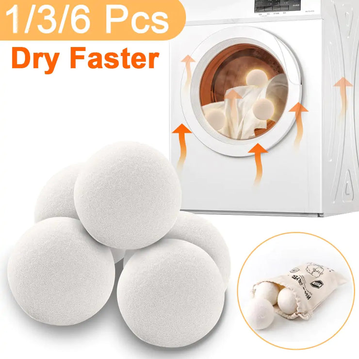 Reusable Wool Dryer Balls