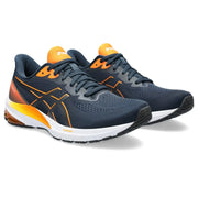 ASICS Men's GT-1000 12 Running Shoes 10.5 French Blue/Bright Orange