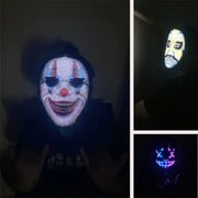 LED Face-Changing Glow Mask