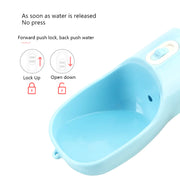 Outdoor Pet Feeding Bottle