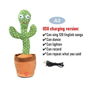 Dancing Cactus Electronic Plush Toys