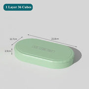 Ice Cube Tray with Lid & Bin