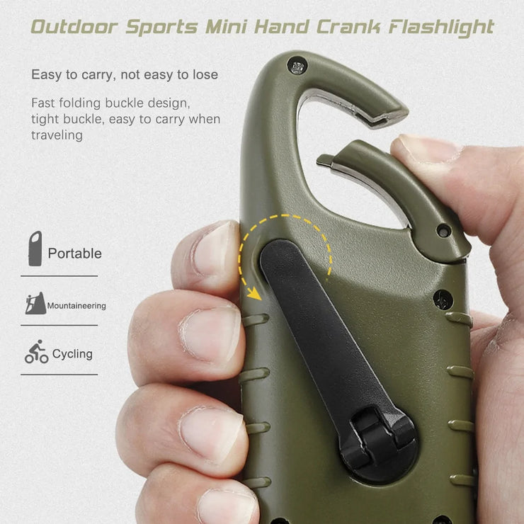 Portable Solar Powered Flashlight