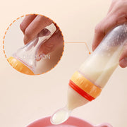 Squeezing Feeding Bottle Silicone Newborn Baby