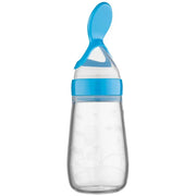 Squeezing Feeding Bottle Silicone Newborn Baby