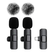 Wireless Lavalier Microphone Portable Solution For Mobile Recording