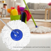 6 Pack Replacement Microfiber Mop Head Refill 360° Spin Easy Cleaning For Mop