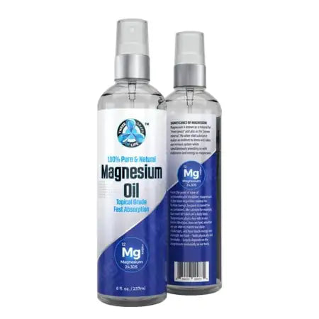 Pure Magnesium Oil Spray - From the Zechstein Sea - 8 oz