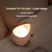 LED Night Light Sensor Control cute animal