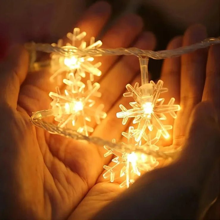 LED Snowflake Lights