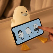 Cute Duck Bedside Night Lamp