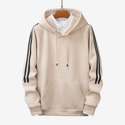 Stripe Stitching Hoodies