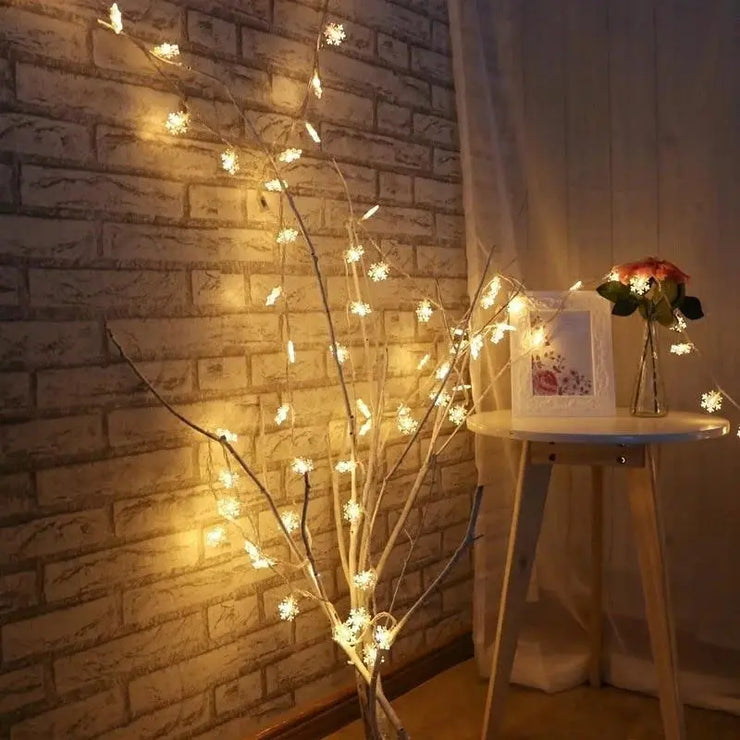 LED Snowflake Lights