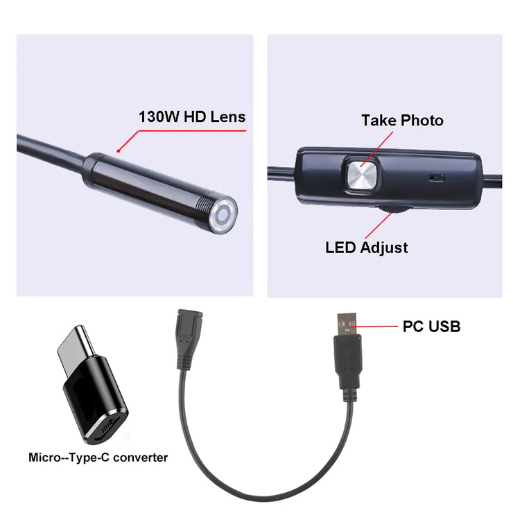 Mini USB Endoscope