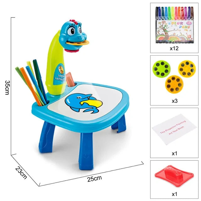 Children Led Projector Desk