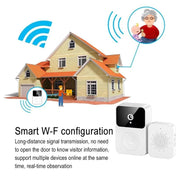 Wireless Security WiFi Smart Doorbell Intercom Video Camera Bell Chime Door Ring