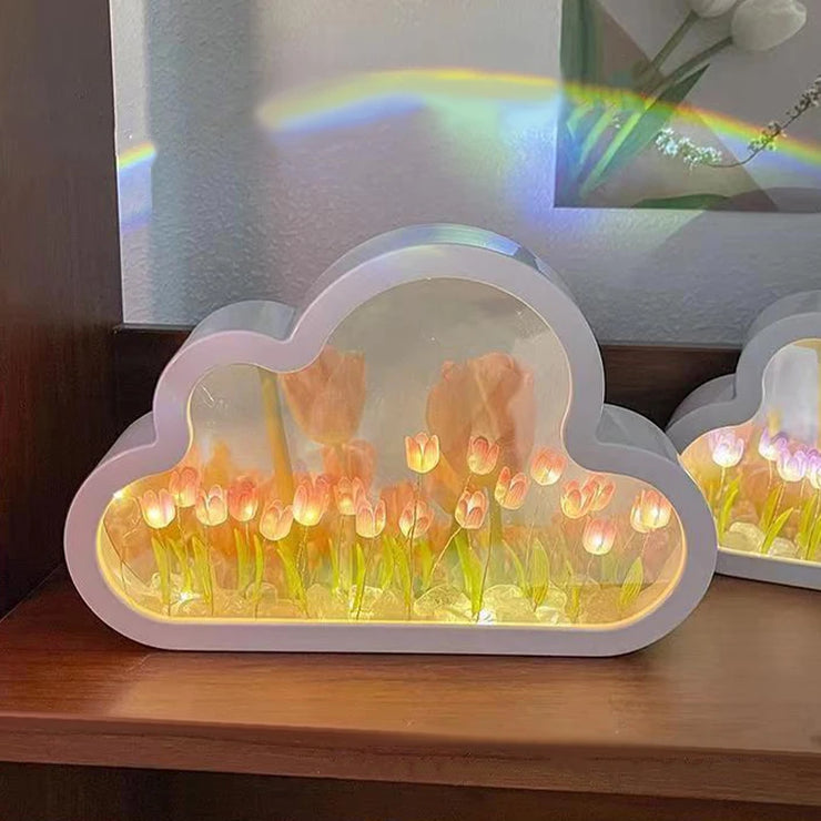 DIY Cloud Tulip LED Night Light