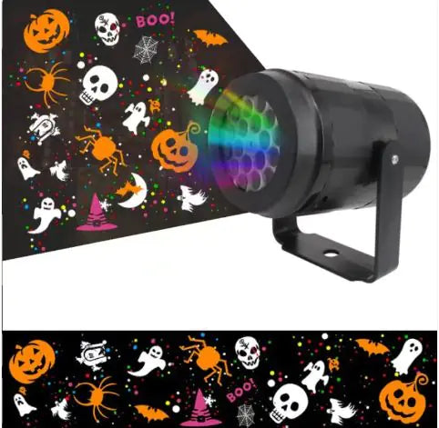 Halloween, Christmas, Valentines Projection Lamp