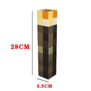 Minecraft Brownstone Taschenlampe Figur