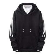 Stripe Stitching Hoodies