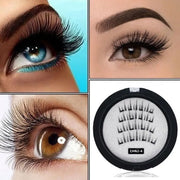 2 Pairs Reusable 3D Magnetic False Eyelashes