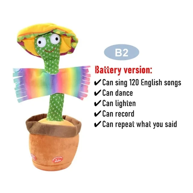 Dancing Cactus Electronic Plush Toys