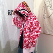 Japanese Shark Camouflage Hoodies