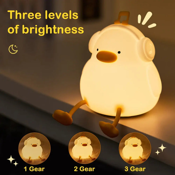 Cartoon Duck LED Night Light