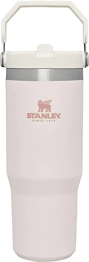 STANLEY IceFlow Stainless Steel Tumbler with Straw, Vacuum Insulated Water Bottle for Home, Office or Car, Reusable Cup with Straw Leak Resistant Flip